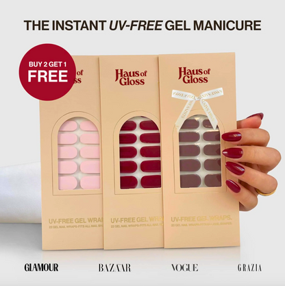 Salonless Édition — UV-Free Gel Wrap Starter Pack.