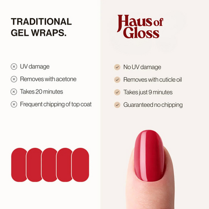 Salonless Édition — UV-Free Gel Wrap Starter Pack.